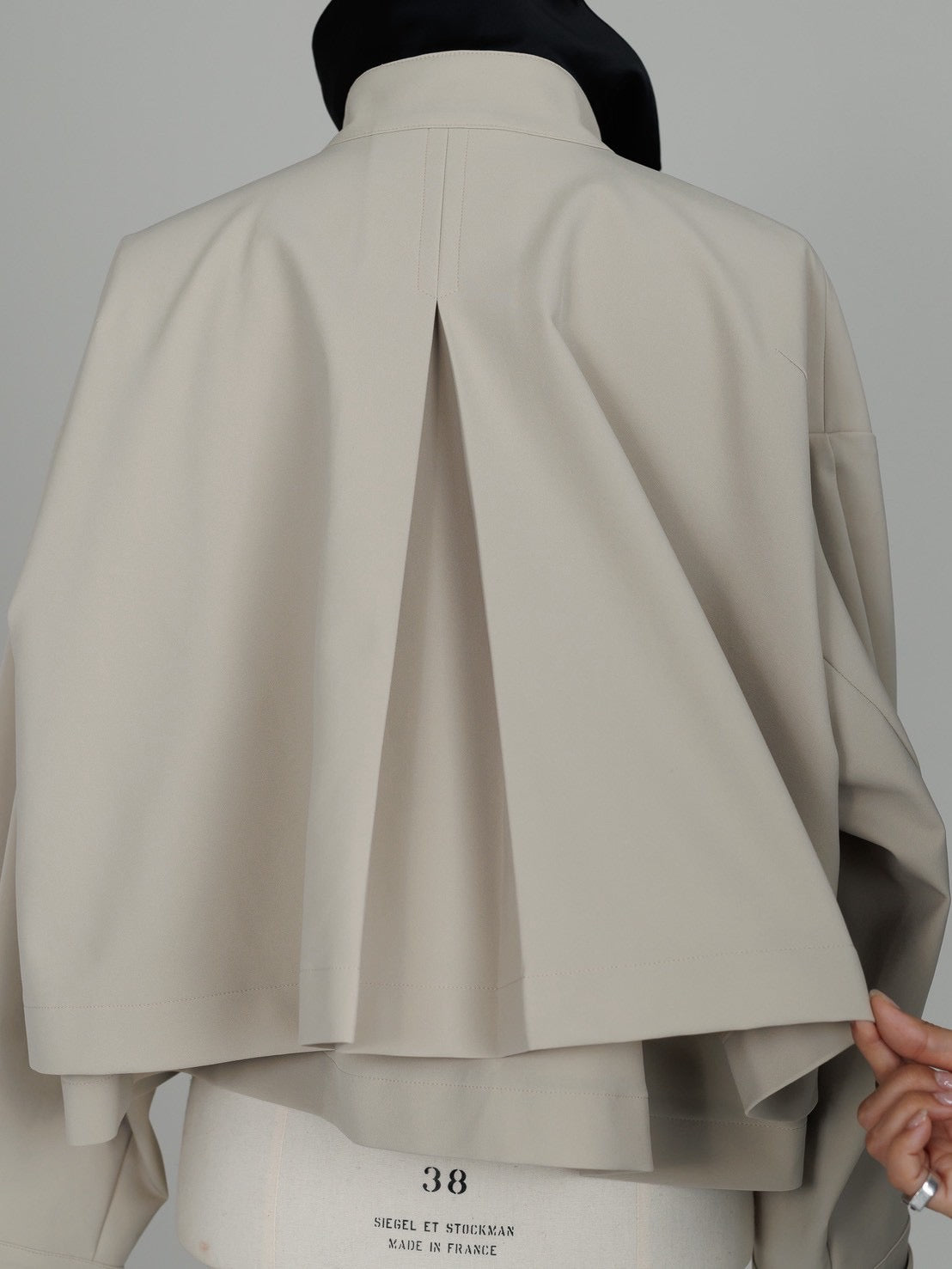 【PRE ORDER】JERSEY LIKE COAT/Beige