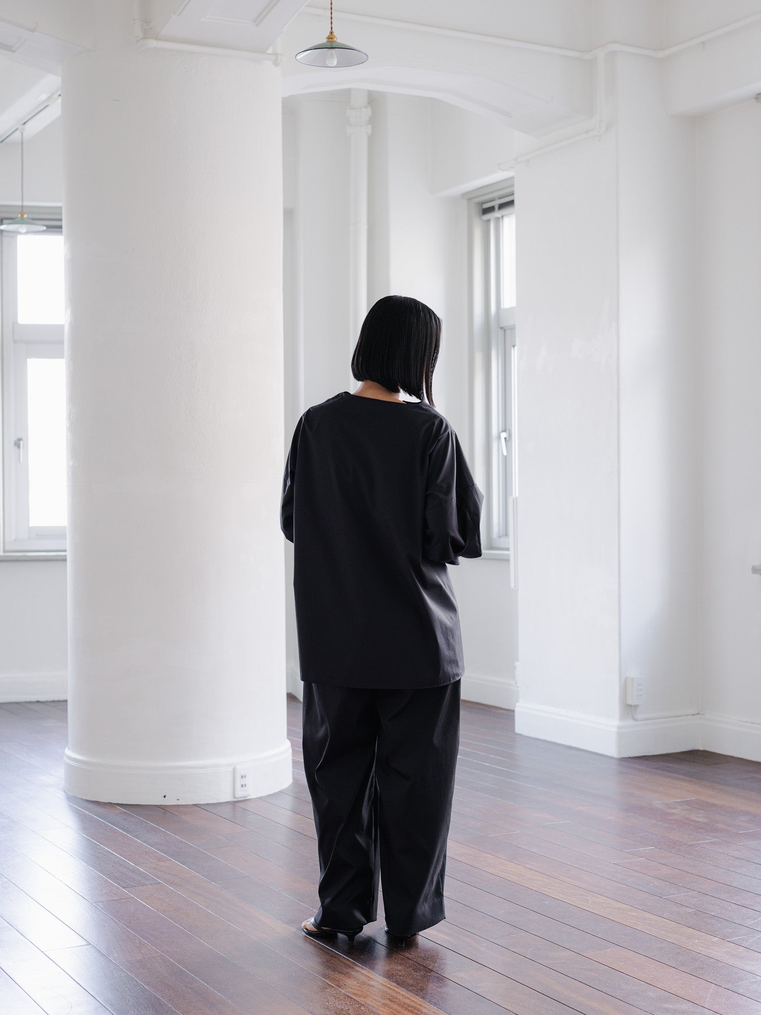 【PRE ORDER】SKIPPER BLOUSE/Black