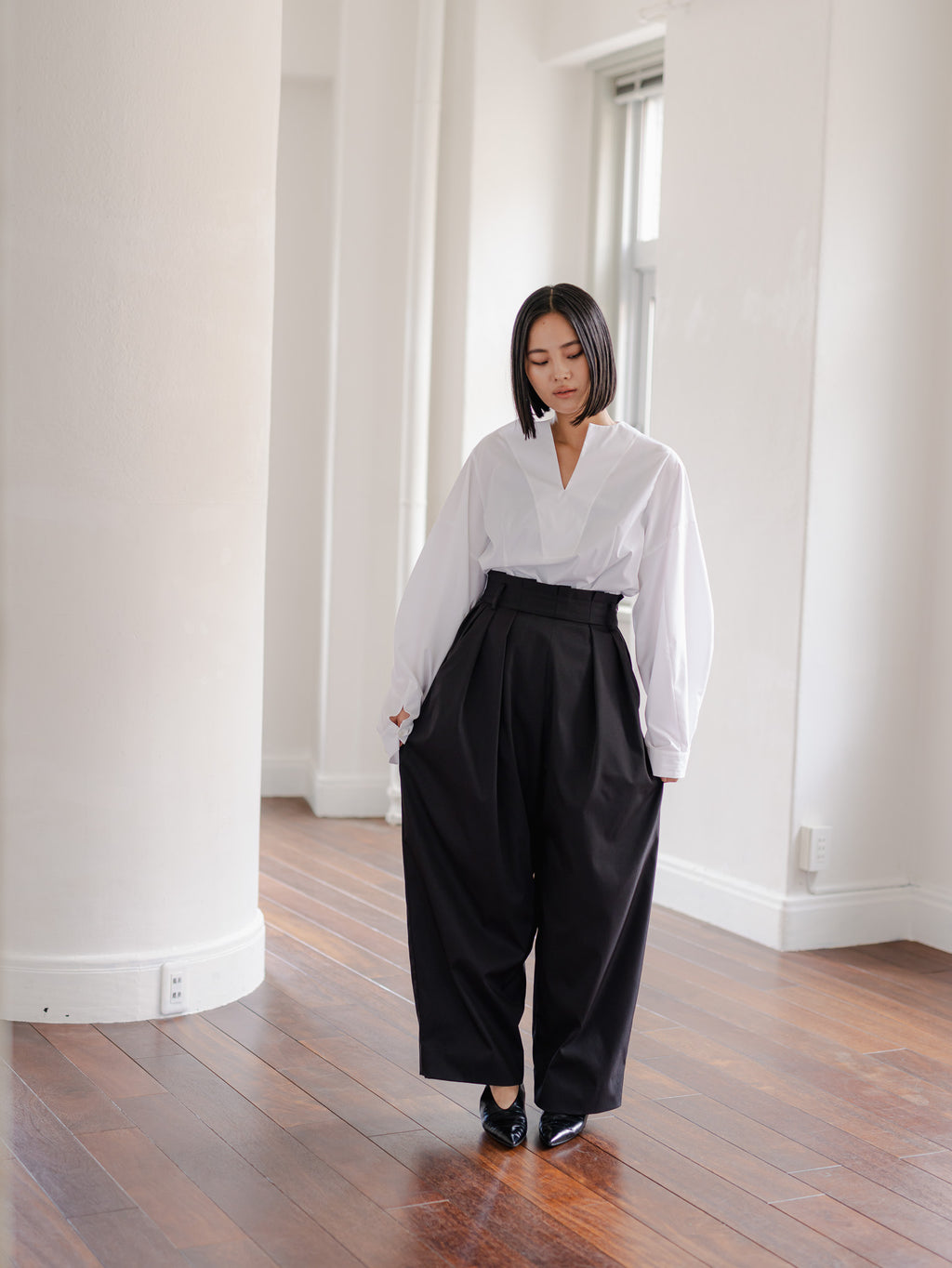 【PRE ORDER】RAIN CHINO PANTS/Black