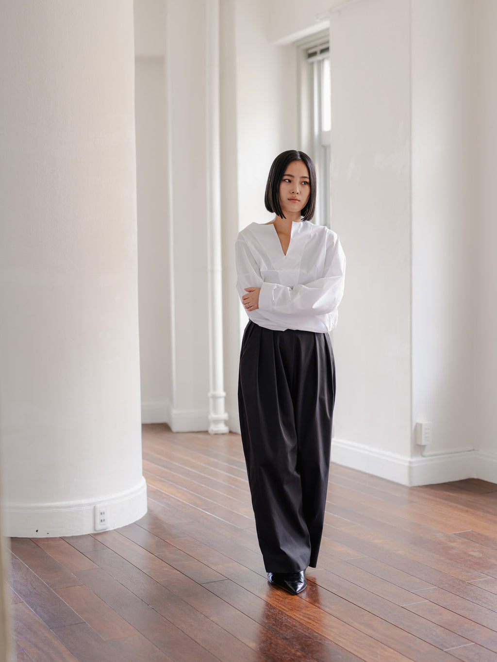 【PRE ORDER】SKIPPER BLOUSE/White