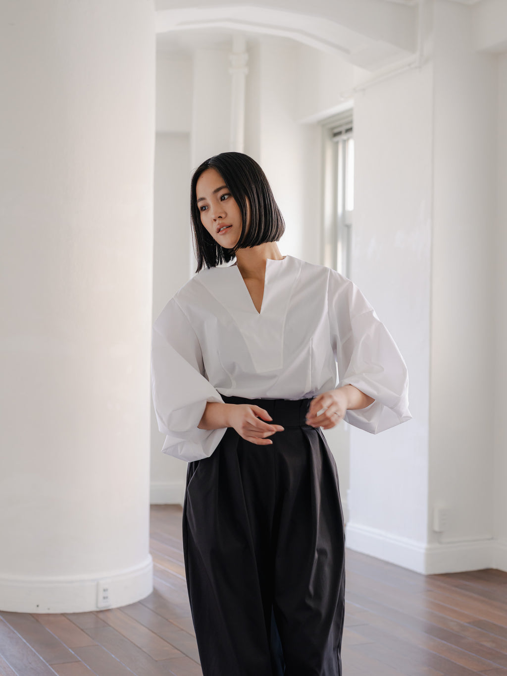 【PRE ORDER】SKIPPER BLOUSE/White