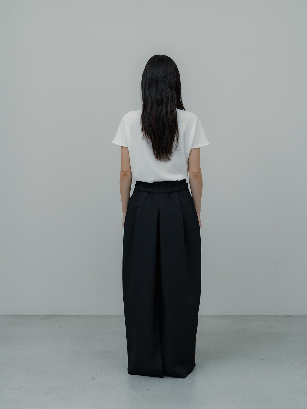 【PRE ORDER】EASY DRAPE SKIRT/Black