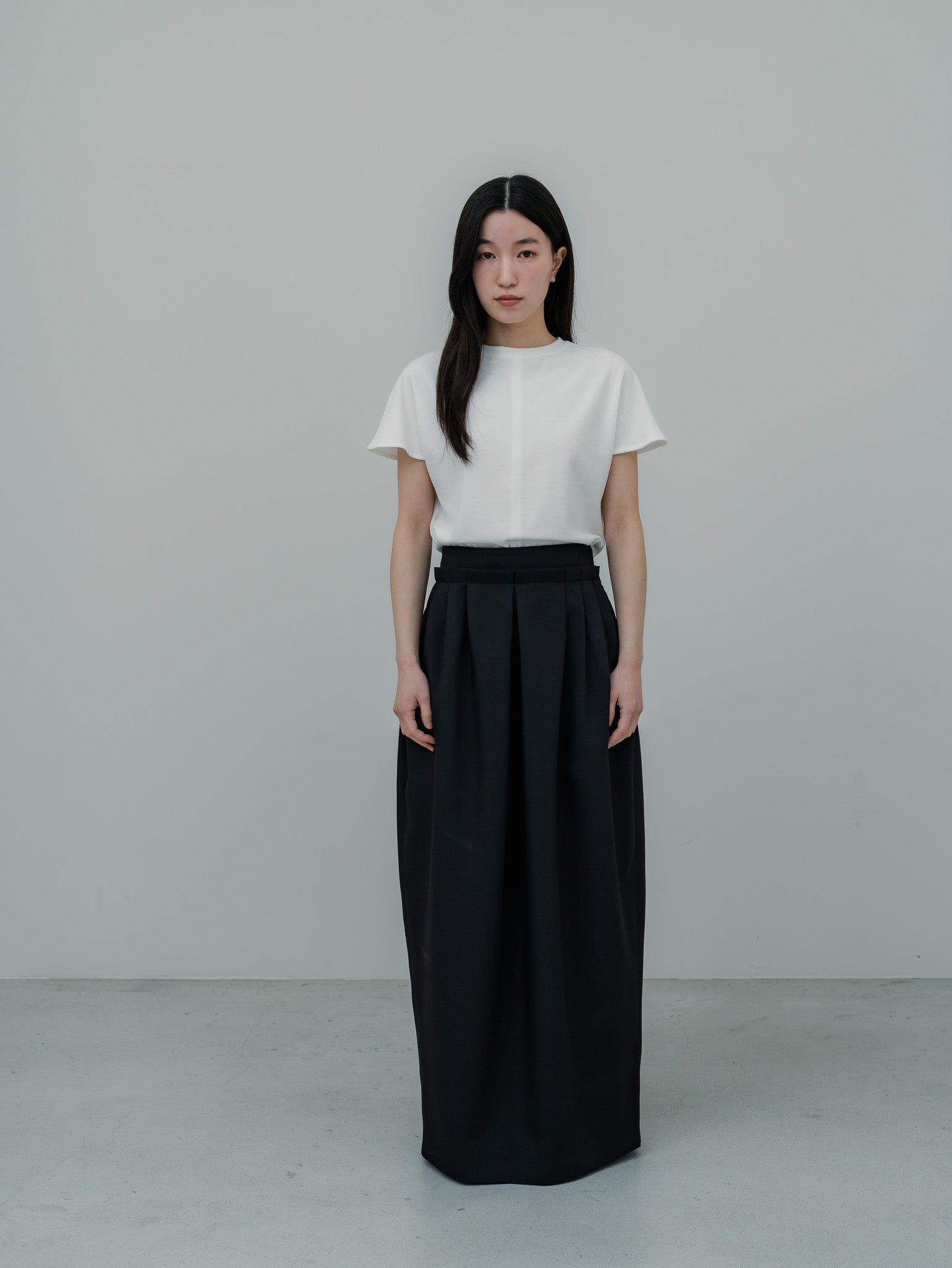 【PRE ORDER】EASY DRAPE SKIRT/Black