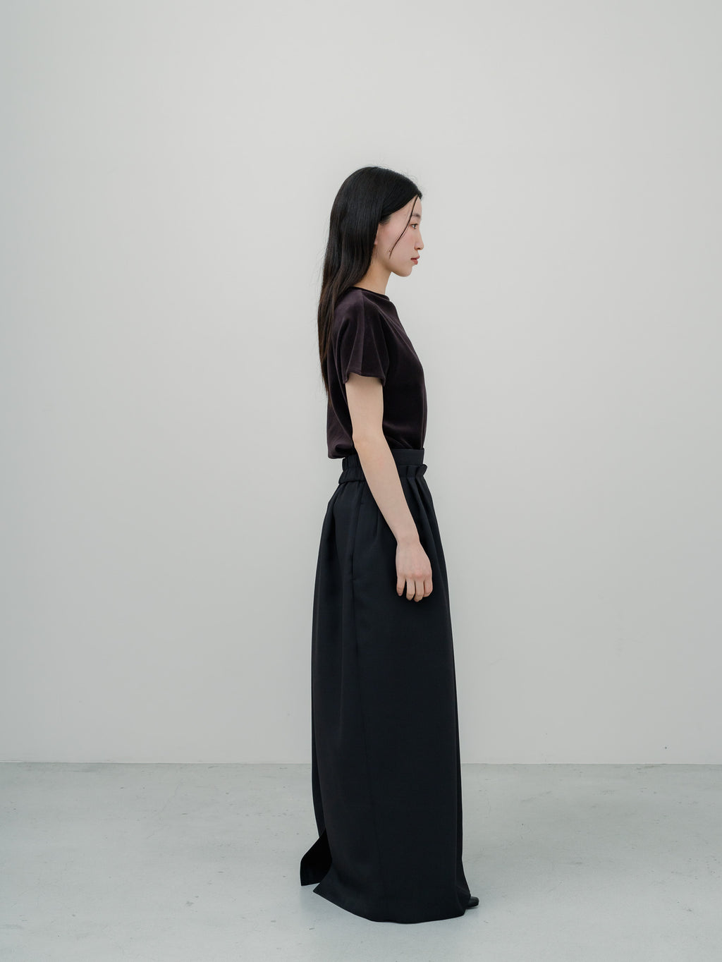 【PRE ORDER】EASY DRAPE SKIRT/Black