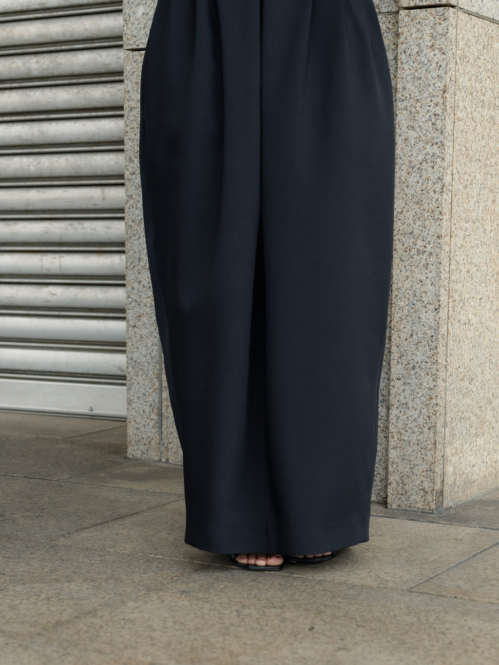 【PRE ORDER】EASY DRAPE SKIRT/Black