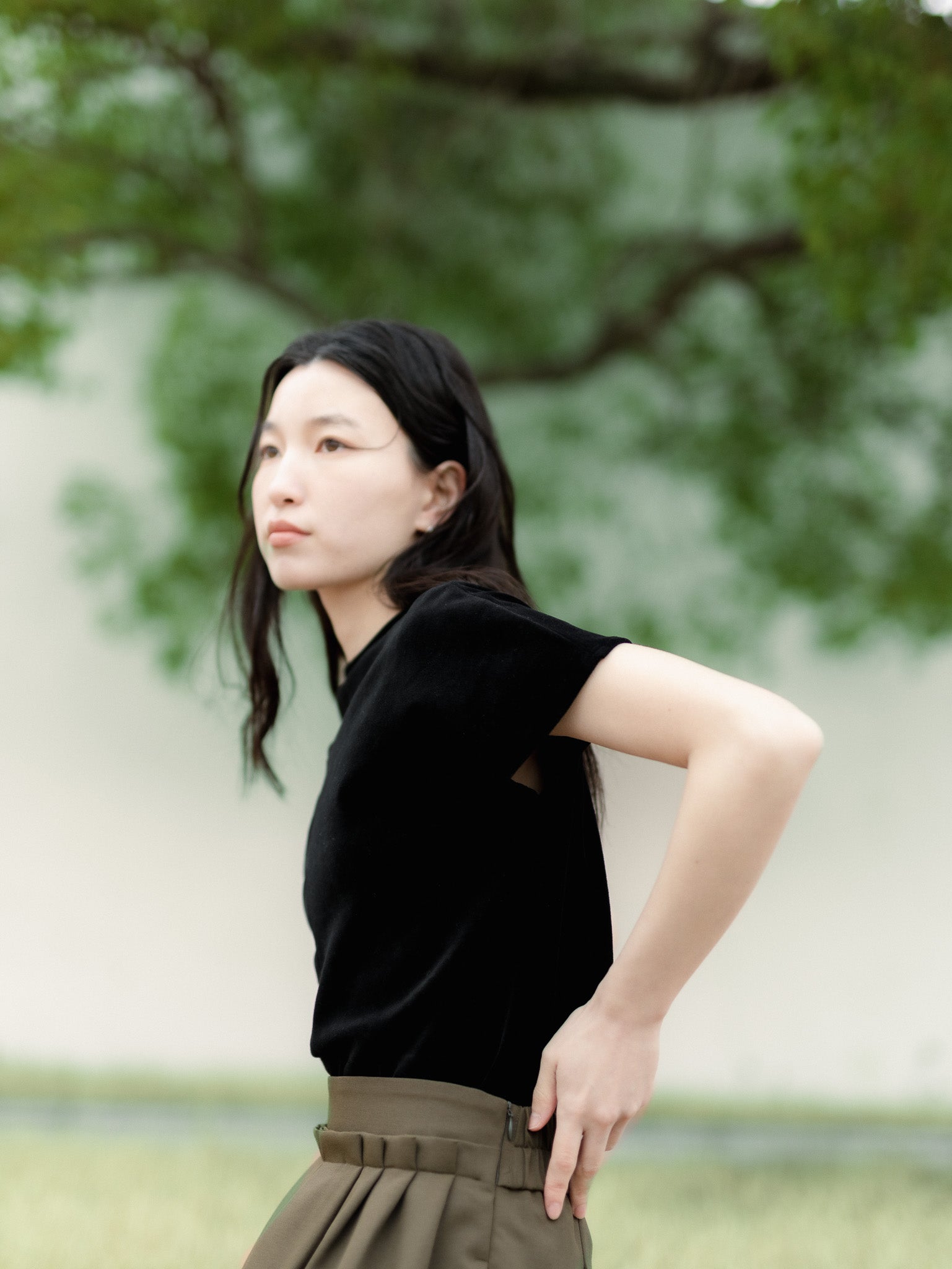 【PRE ORDER】BLOOM FRENCH TOP/Black