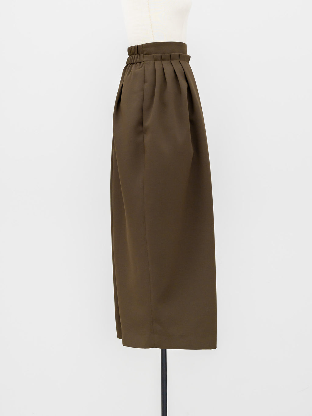 【PRE ORDER】EASY DRAPE SKIRT/Olive