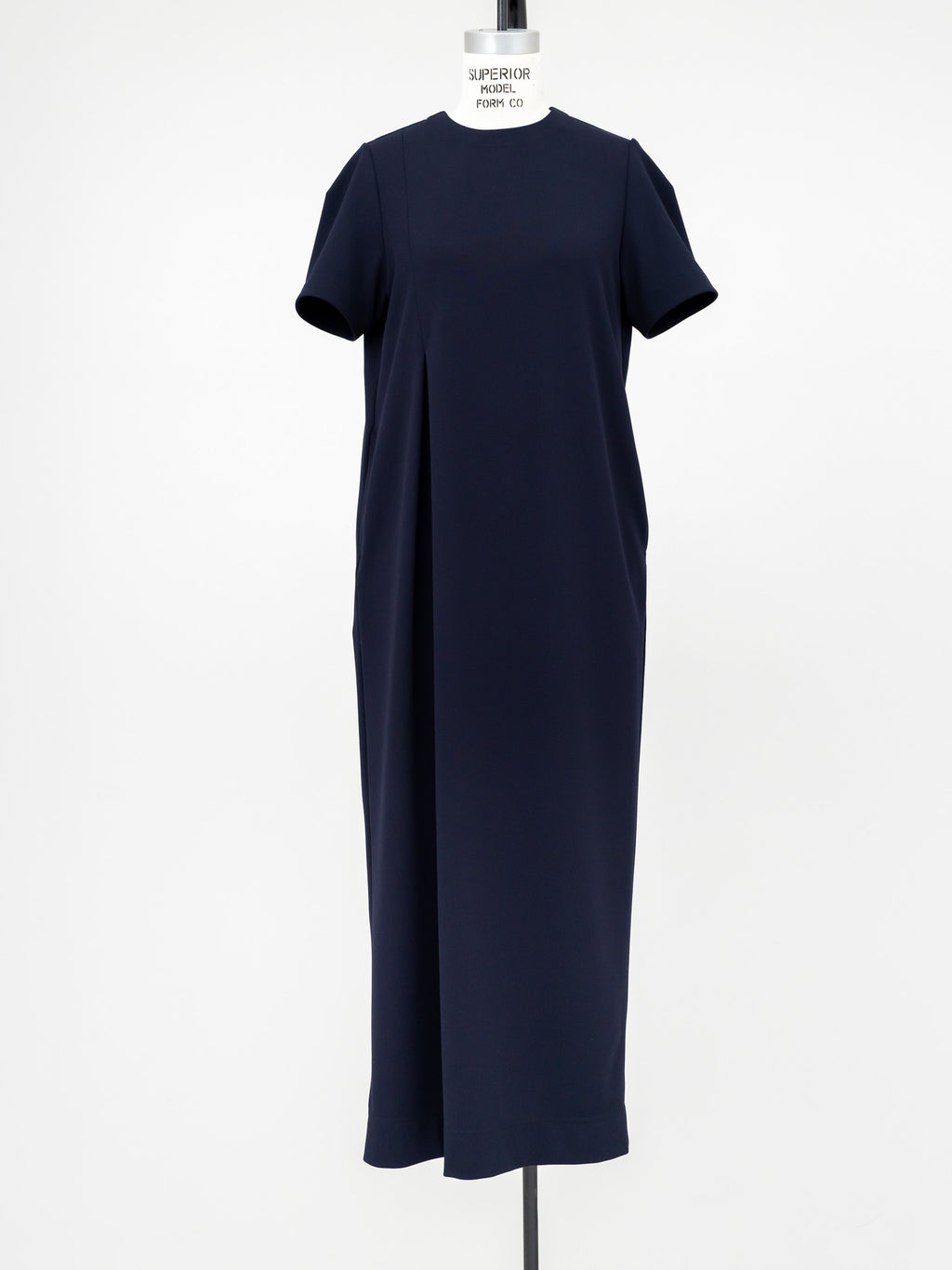 【PRE ORDER】SILKY TECH DRESS/Navy