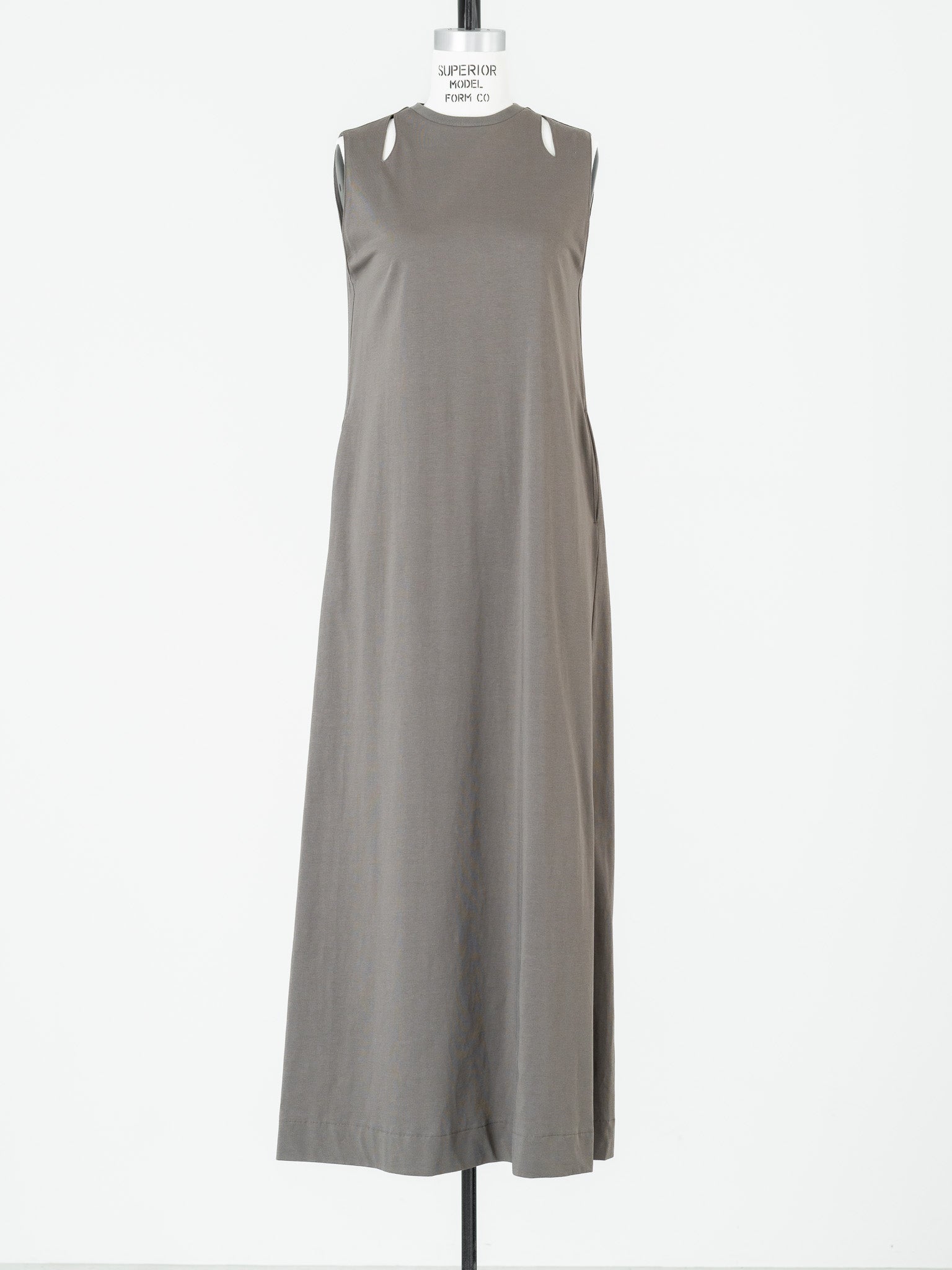 【PRE ORDER】CUT OUT DRESS / mocha greige