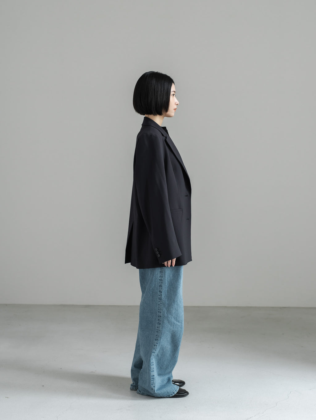 【PRE ORDER】OUTLINE JACKET - NAVY