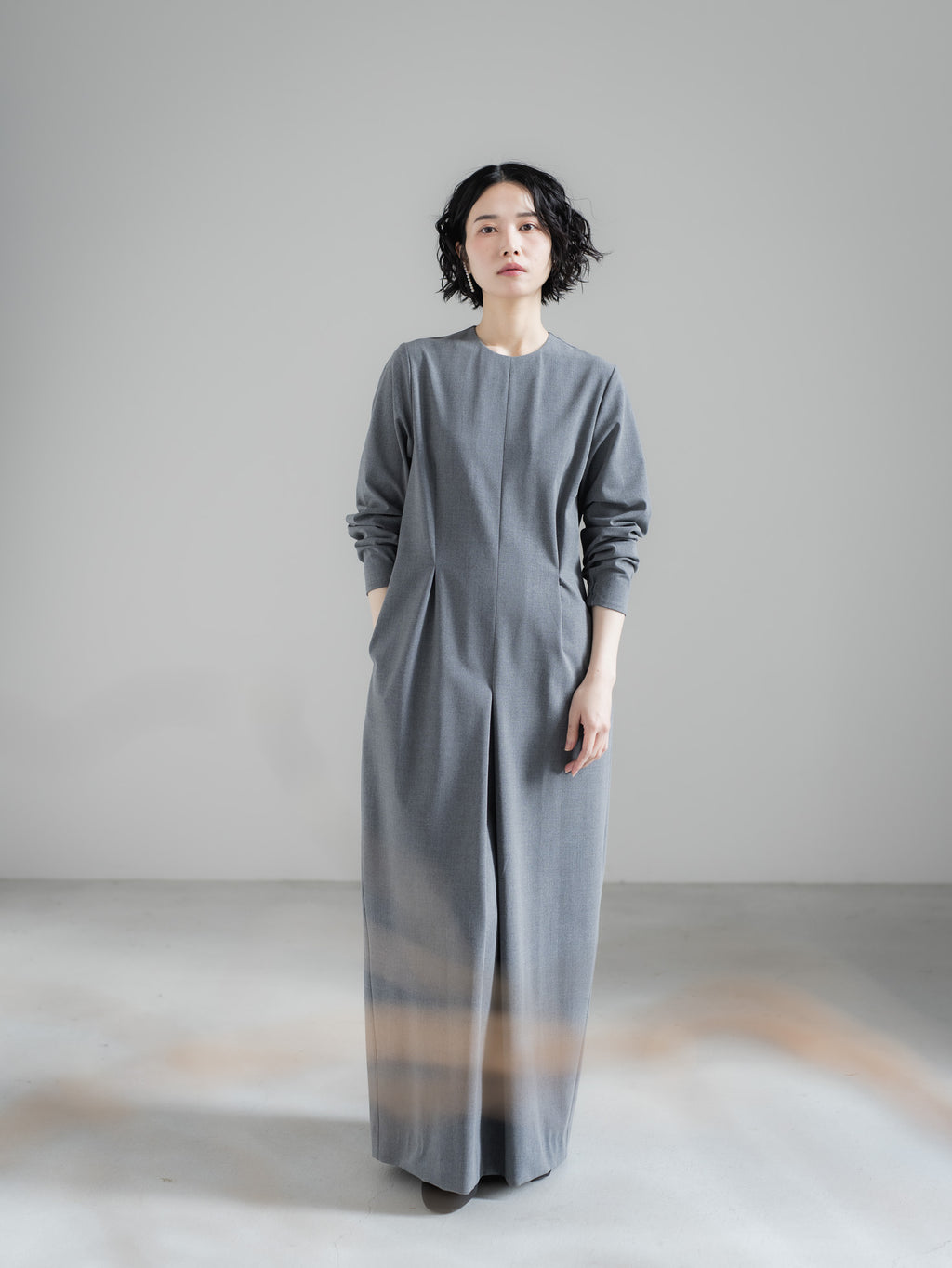 【PRE ORDER】TONE DRESS - GRAY