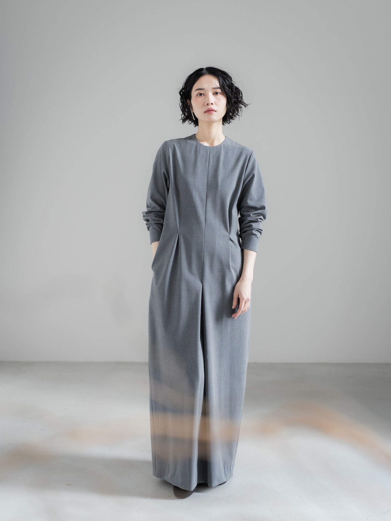 【PRE ORDER】TONE DRESS - GRAY
