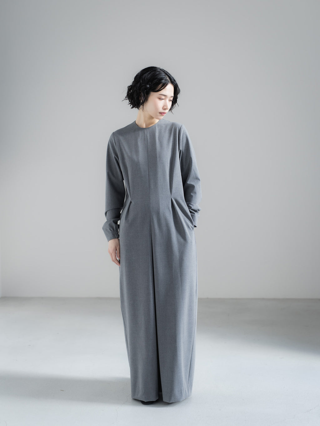 【PRE ORDER】TONE DRESS - GRAY