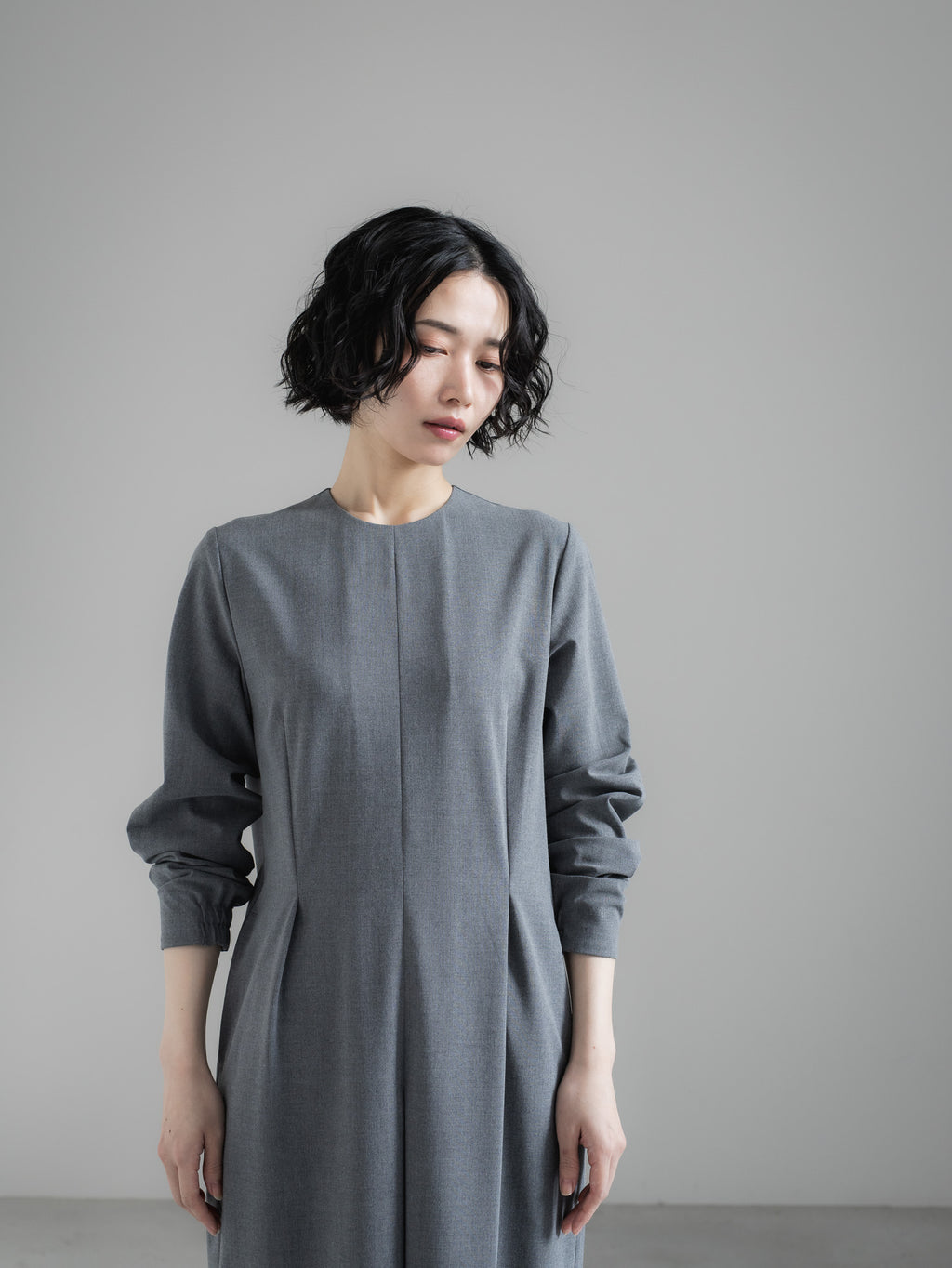 【PRE ORDER】TONE DRESS - GRAY
