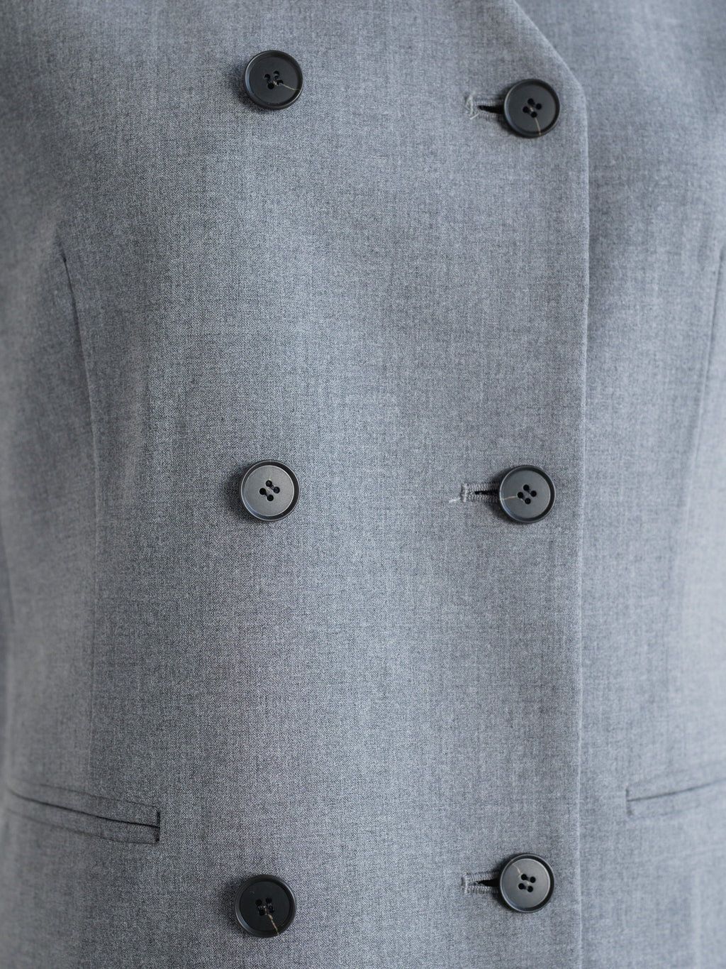 【PRE ORDER】CURVE VEST - GRAY