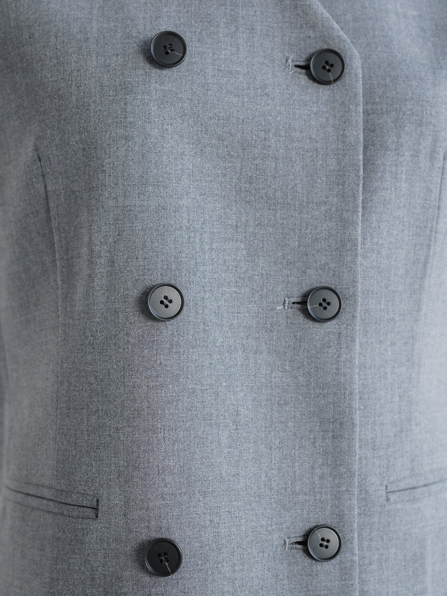 【PRE ORDER】CURVE VEST - GRAY