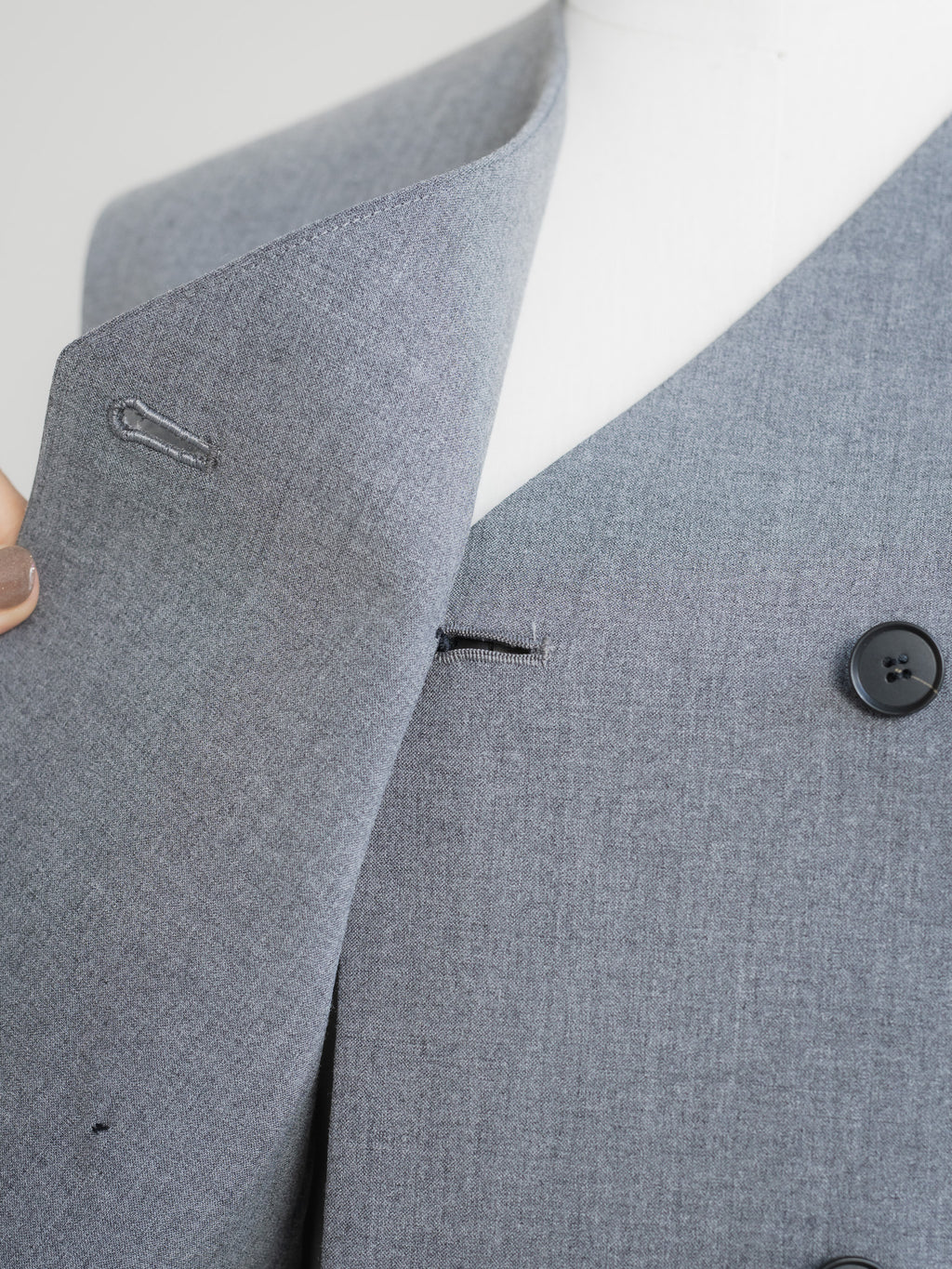 【PRE ORDER】CURVE VEST - GRAY