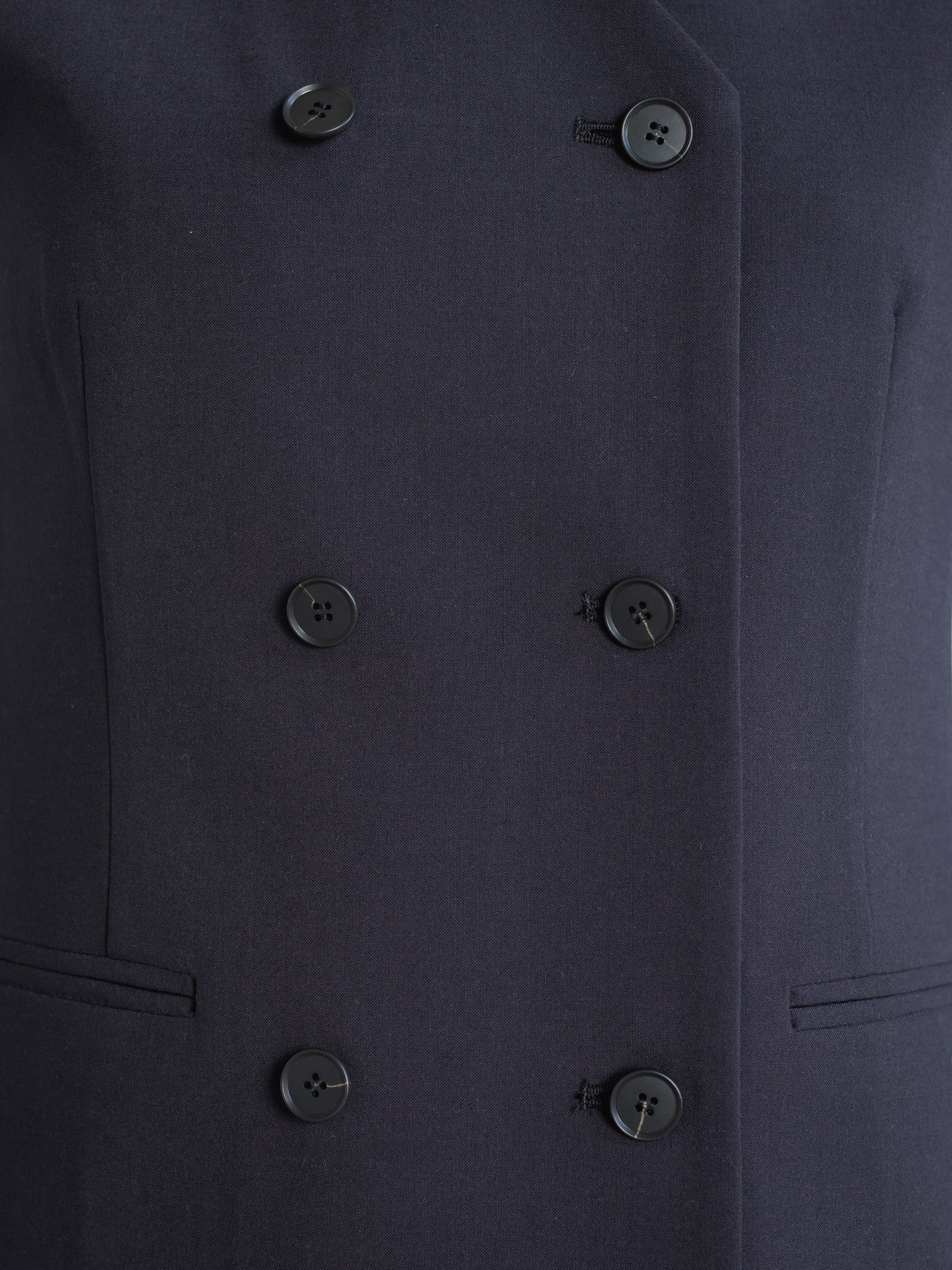 【PRE ORDER】CURVE VEST - NAVY