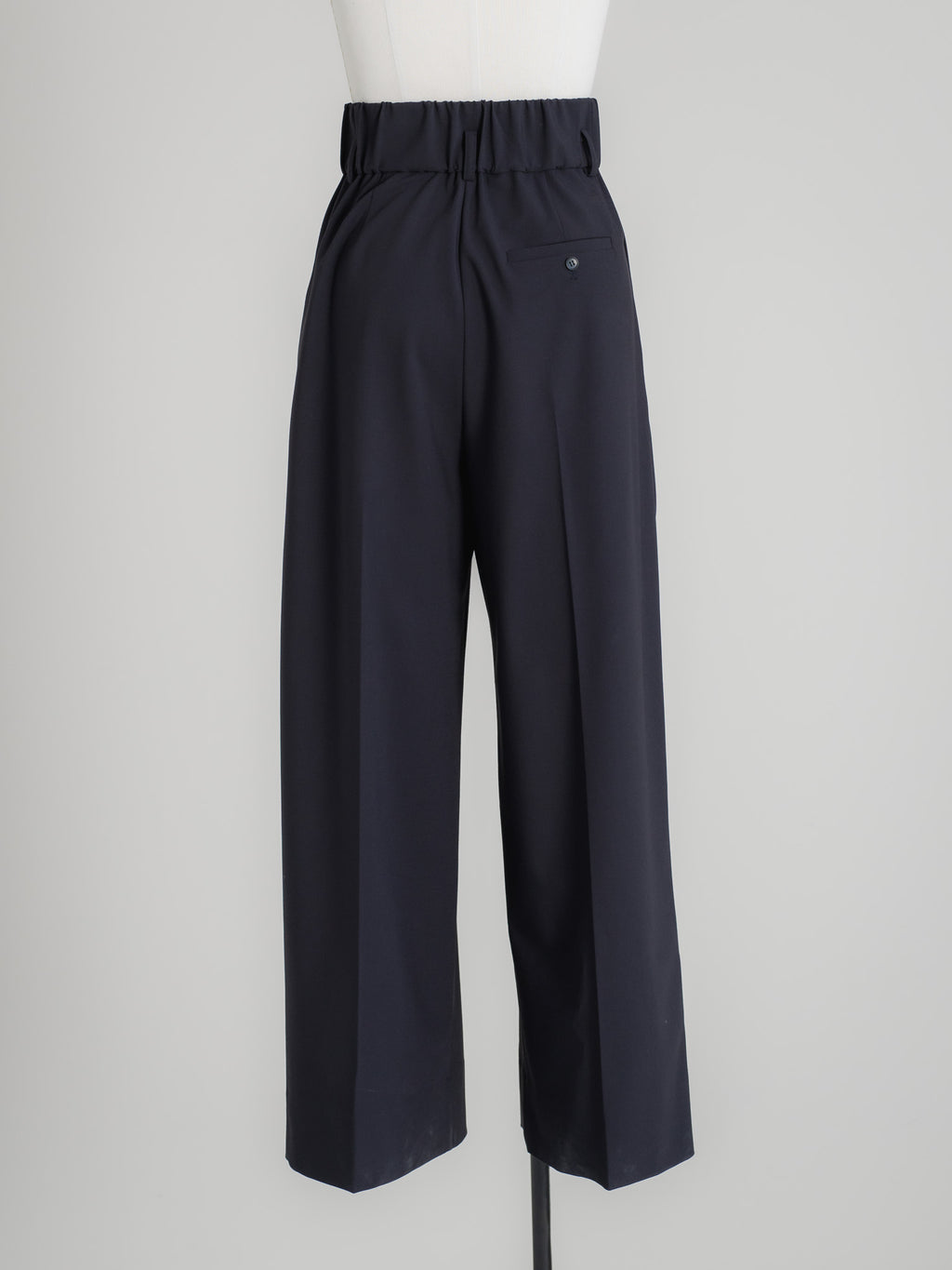 【PRE ORDER】FOLD HIGH PANTS - NAVY