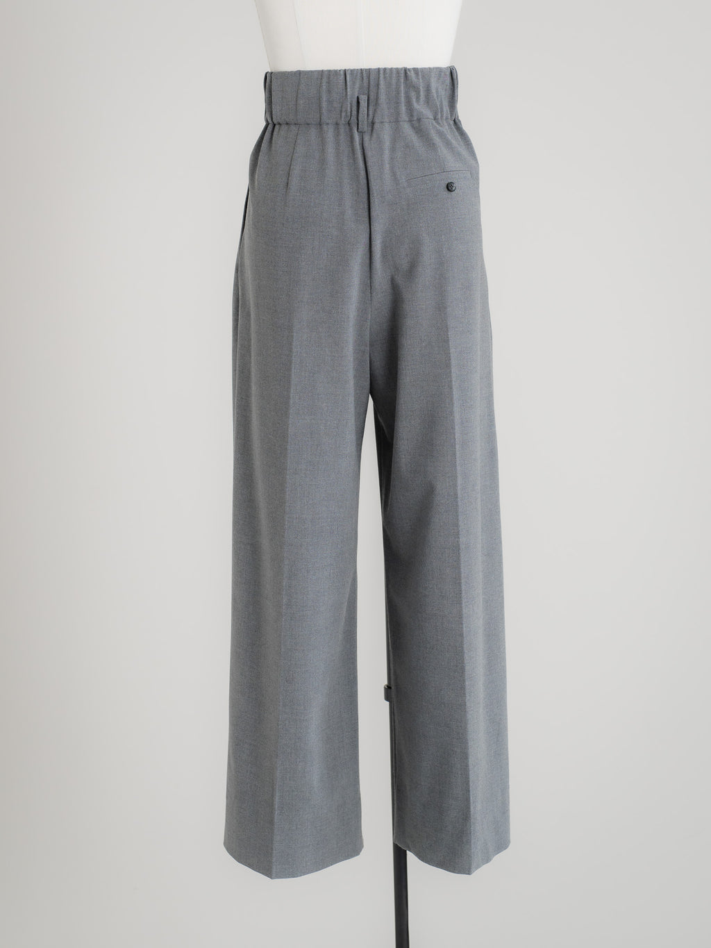 【PRE ORDER】FOLD HIGH PANTS - GRAY