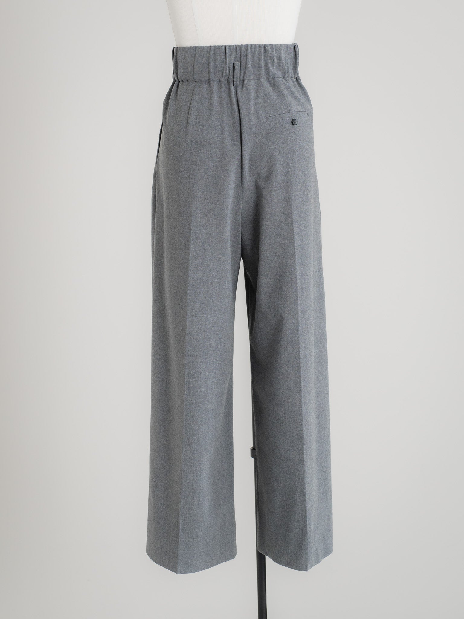 【PRE ORDER】FOLD HIGH PANTS - GRAY