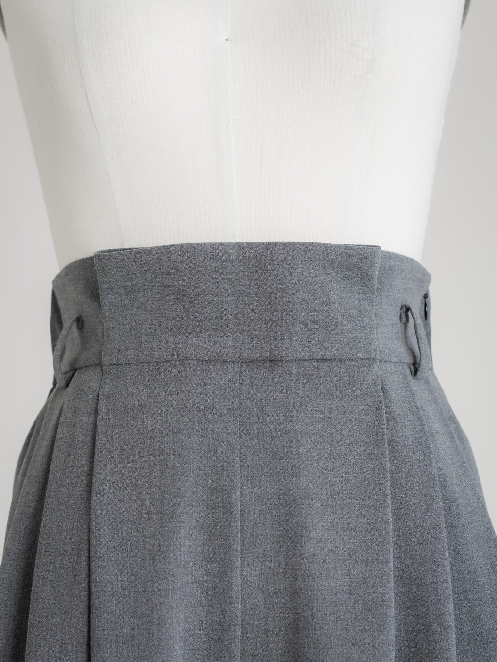 【PRE ORDER】FOLD HIGH PANTS - GRAY