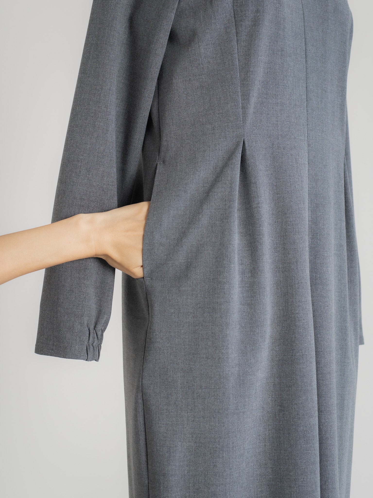 【PRE ORDER】TONE DRESS - GRAY
