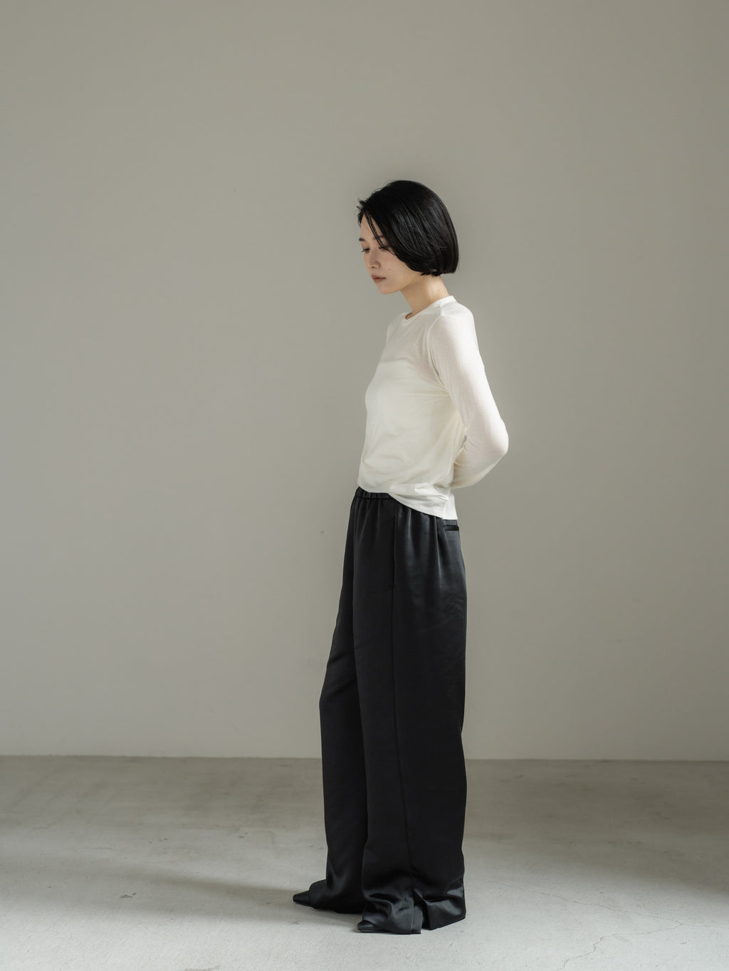 【PRE ORDER】EASY SATIN PANTS