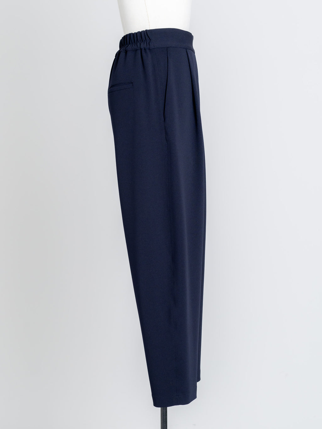 SILKY FORM PANTS/Navy
