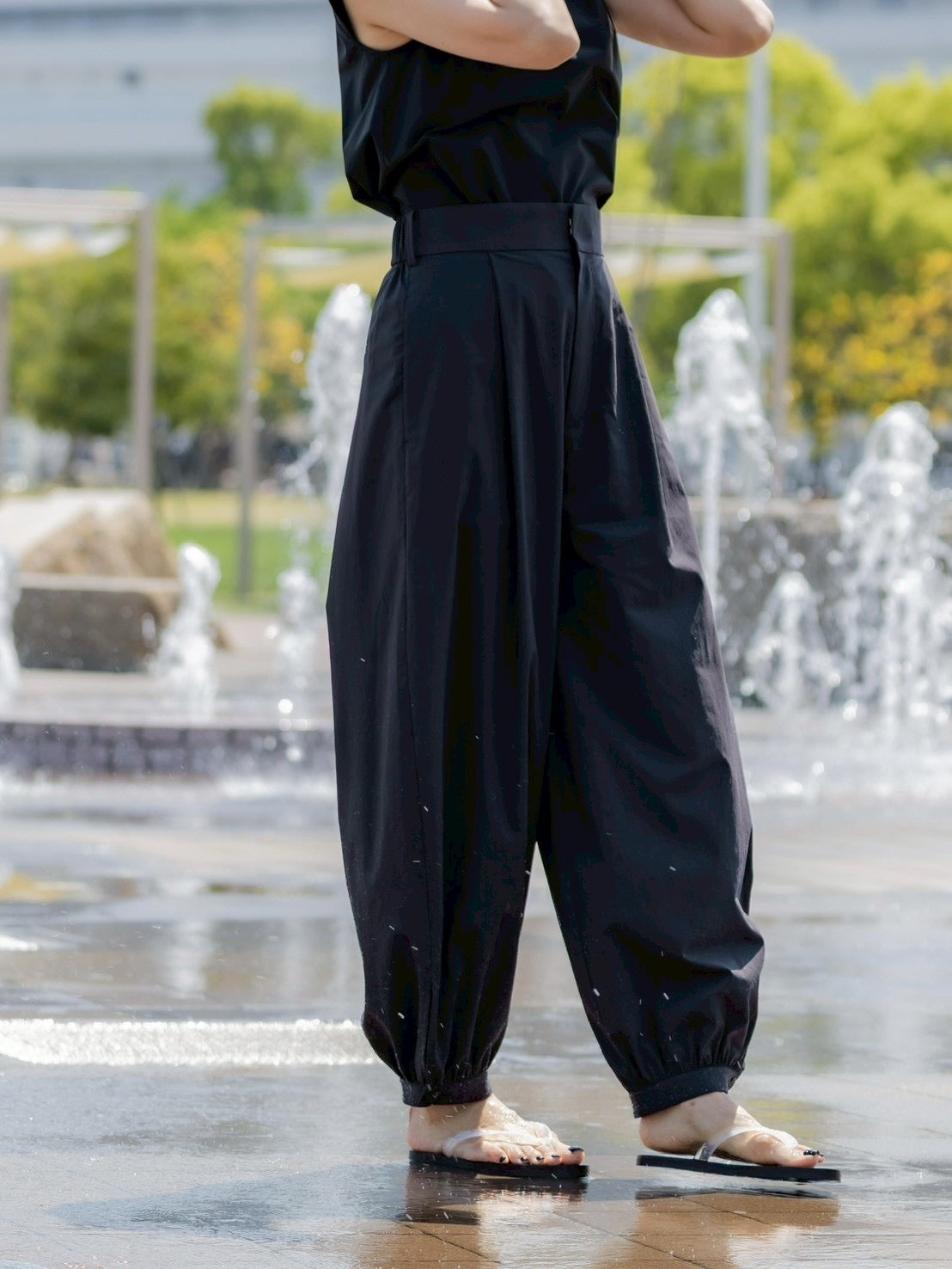 ALADDIN PANTS/Black 