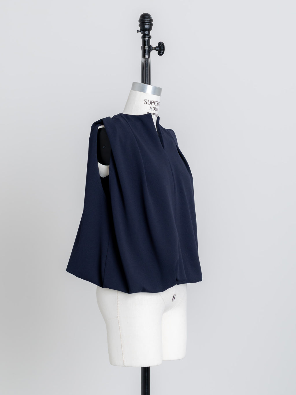 SILKY TECH TOP/Navy