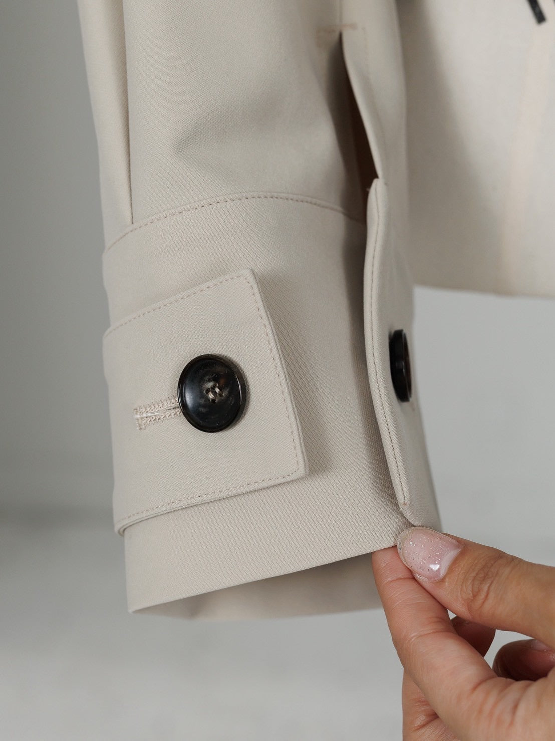 【PRE ORDER】JERSEY LIKE COAT/Beige