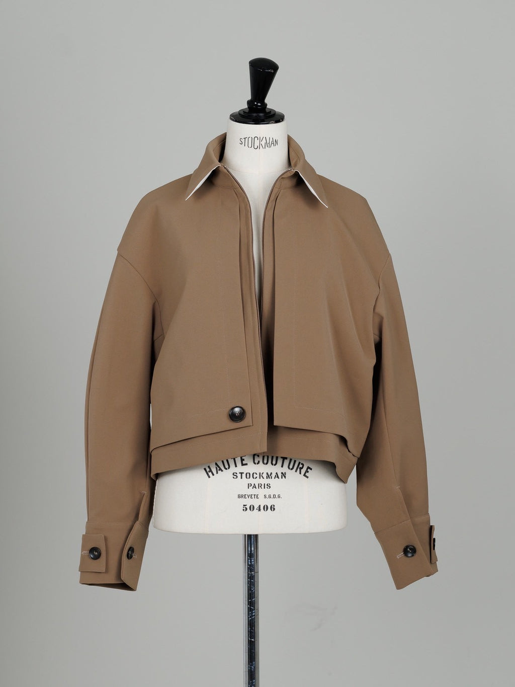 【PRE ORDER】JERSEY LIKE COAT/Camel