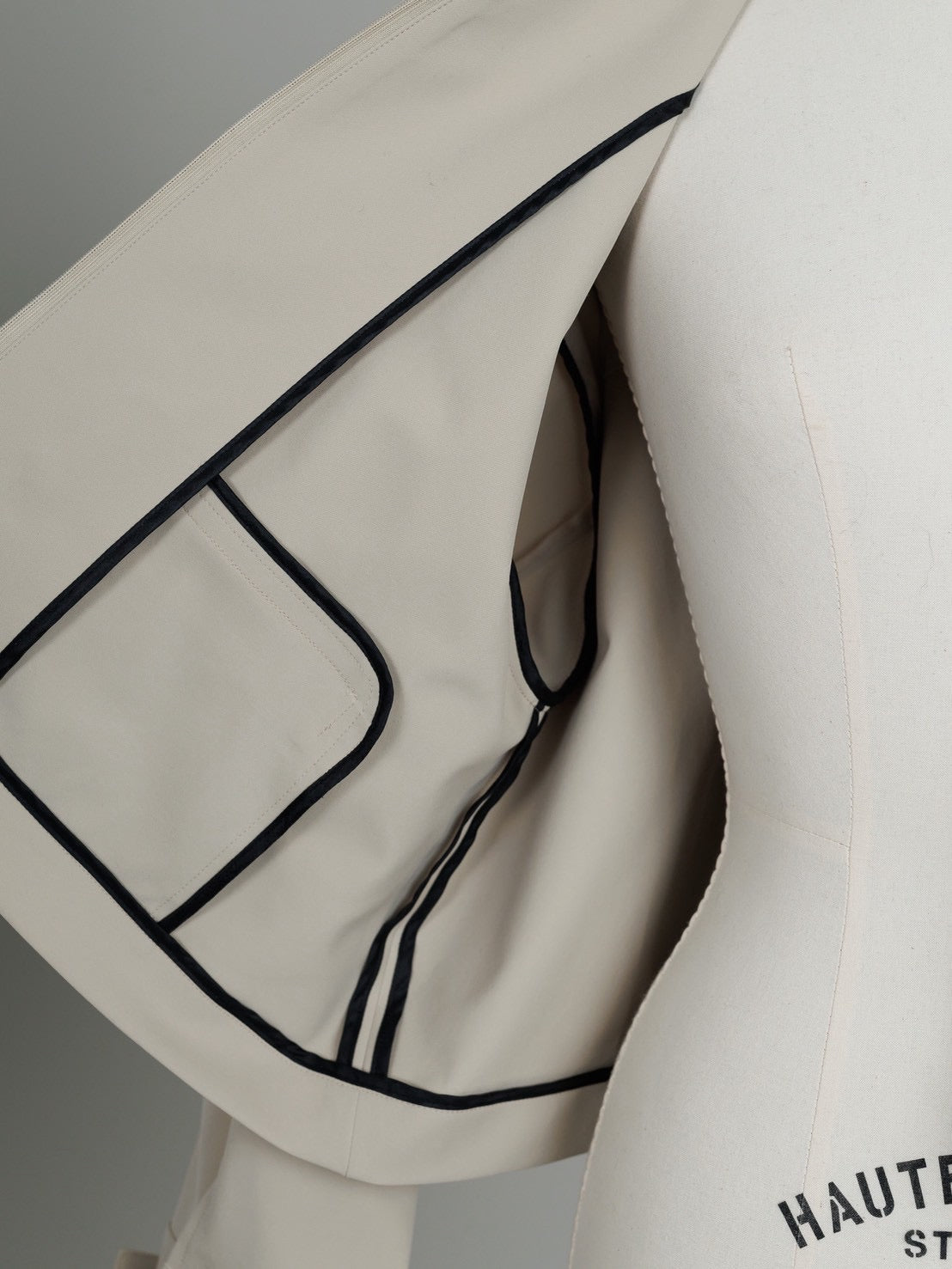 【PRE ORDER】JERSEY LIKE COAT/Beige