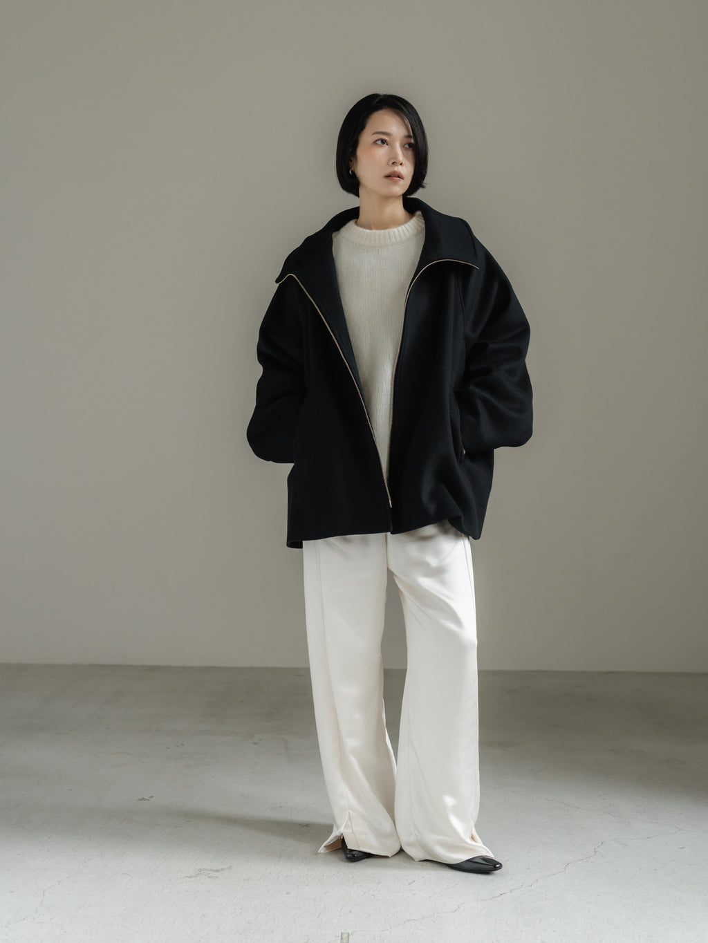【PRE ORDER】STAND ZIP BLOUSON