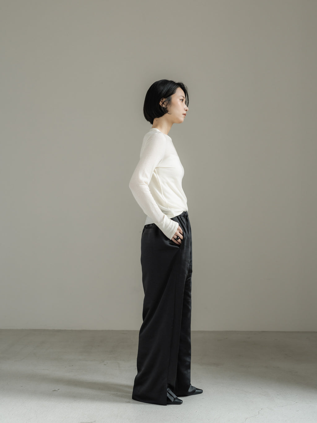 【PRE ORDER】EASY SATIN PANTS