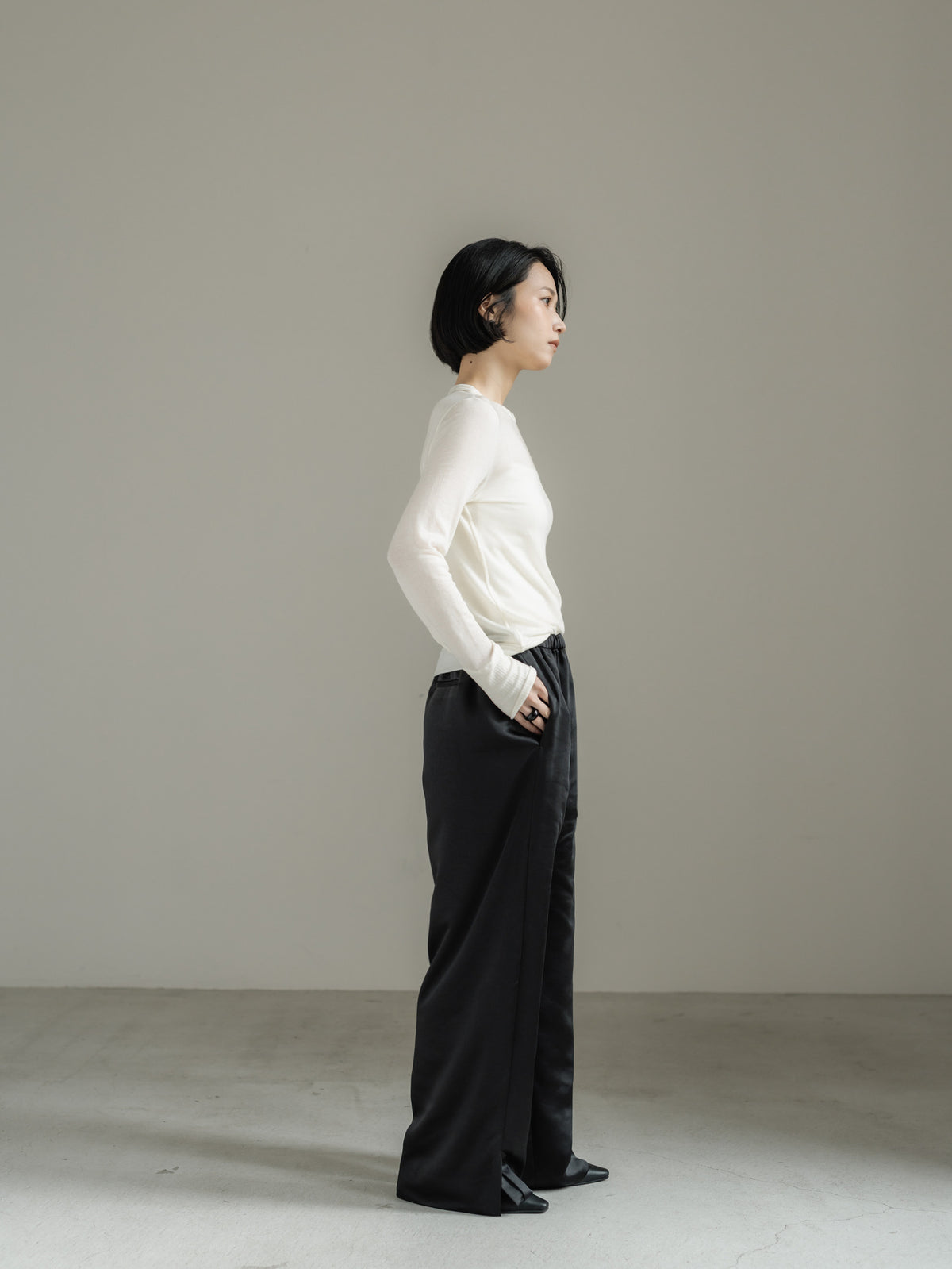 【PRE ORDER】EASY SATIN PANTS