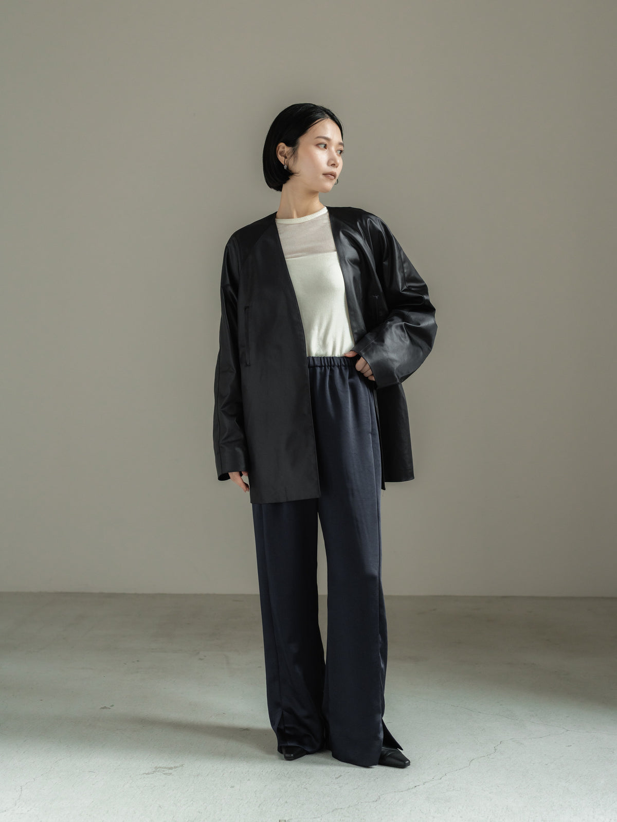 【PRE ORDER】EASY SATIN PANTS