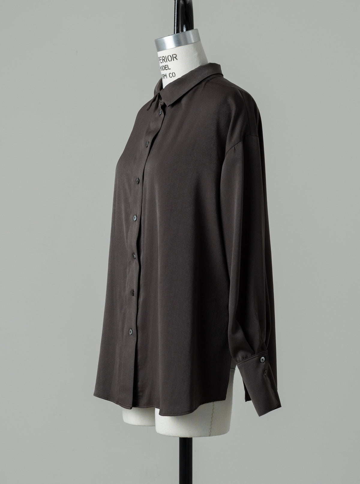 【HANKYU】CHAMELEON SUEDE TOUCH SHIRT