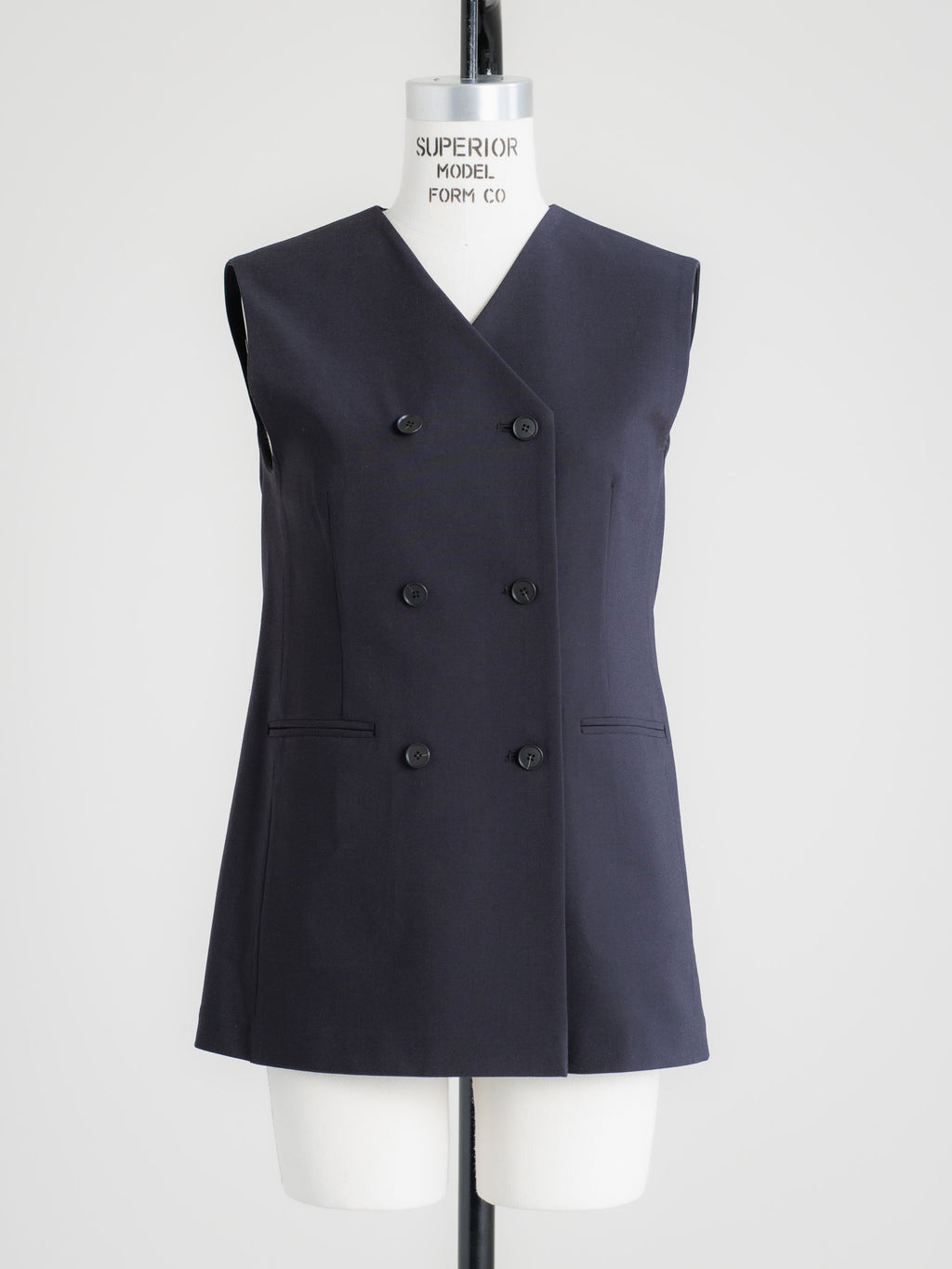 【PRE ORDER】CURVE VEST - NAVY