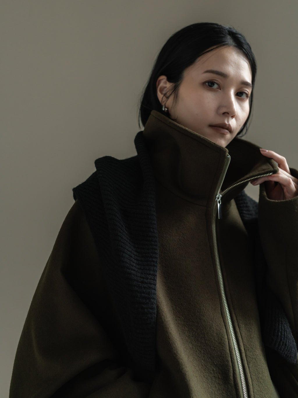 【PRE ORDER】STAND ZIP BLOUSON