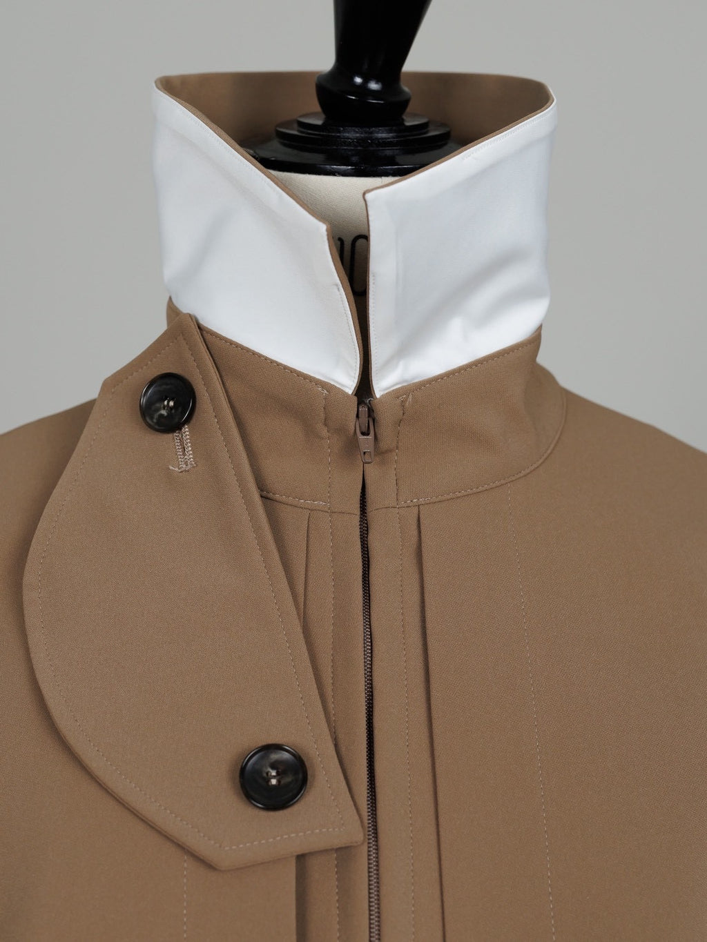 【PRE ORDER】JERSEY LIKE COAT/Camel