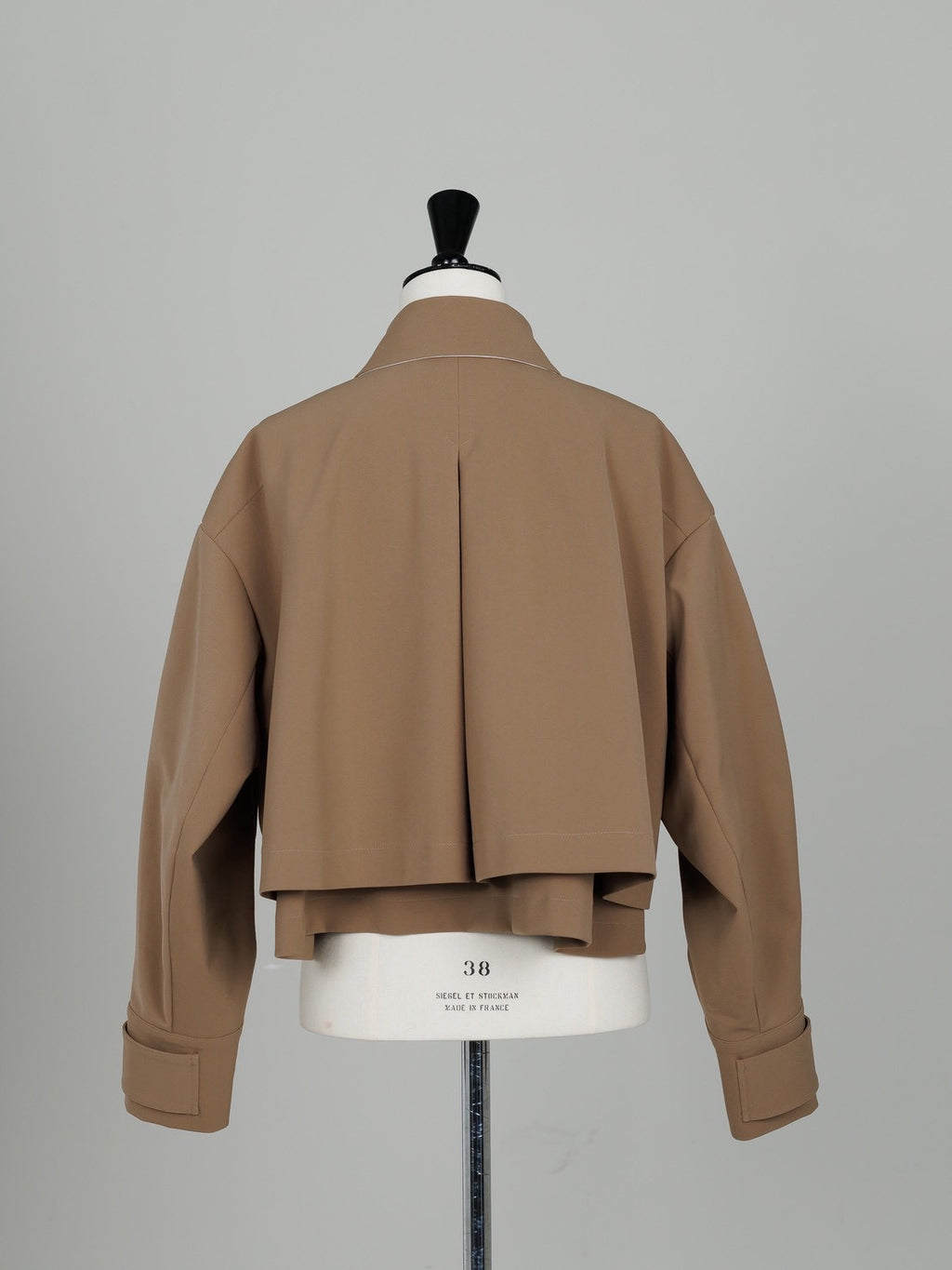 【PRE ORDER】JERSEY LIKE COAT/Camel