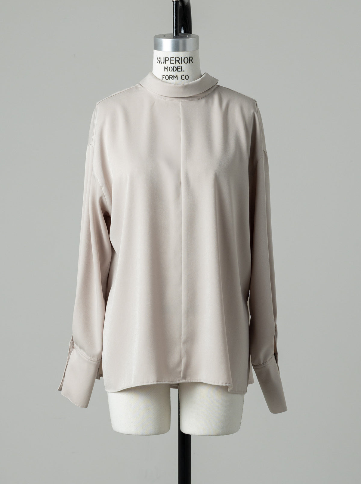 【HANKYU】CHAMELEON SUEDE TOUCH SHIRT