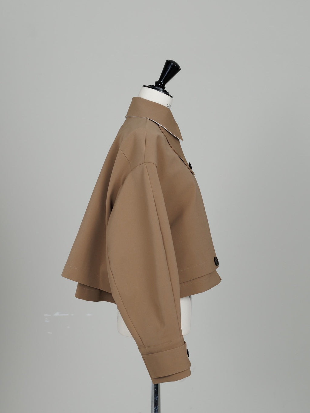【PRE ORDER】JERSEY LIKE COAT/Camel