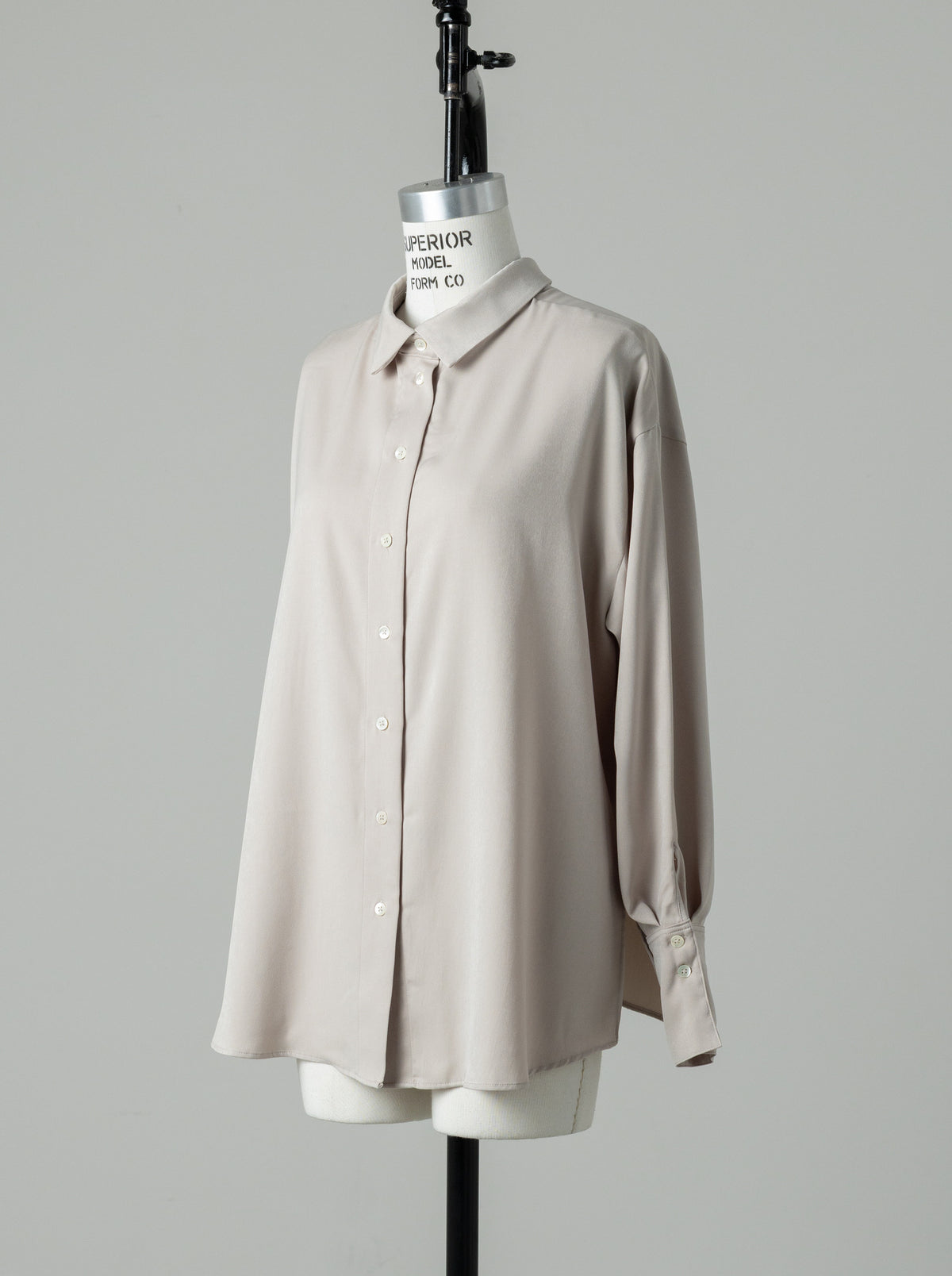【HANKYU】CHAMELEON SUEDE TOUCH SHIRT