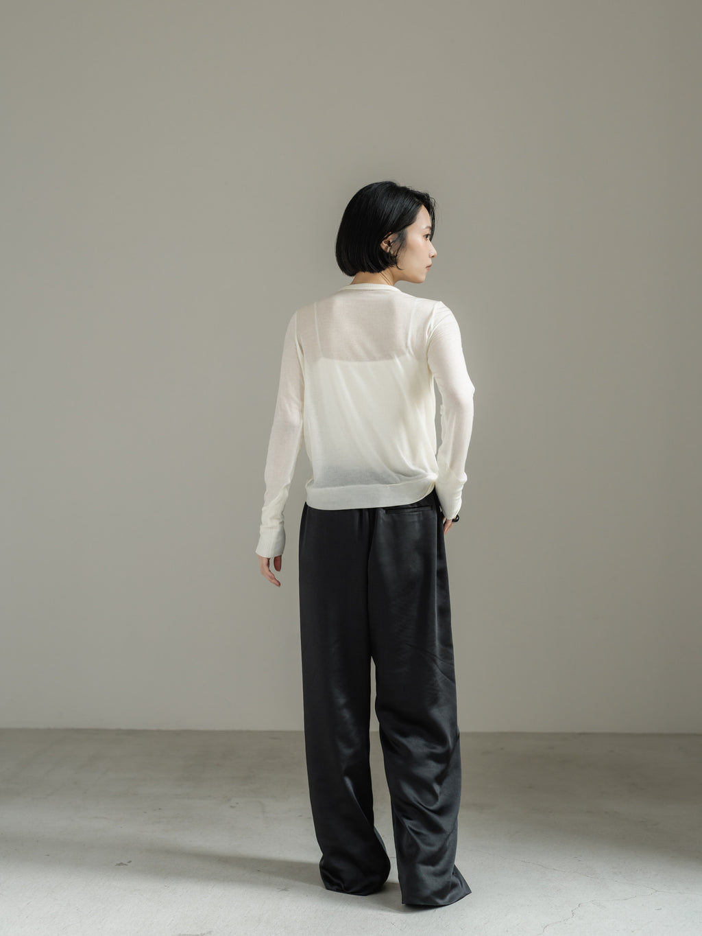 【PRE ORDER】EASY SATIN PANTS
