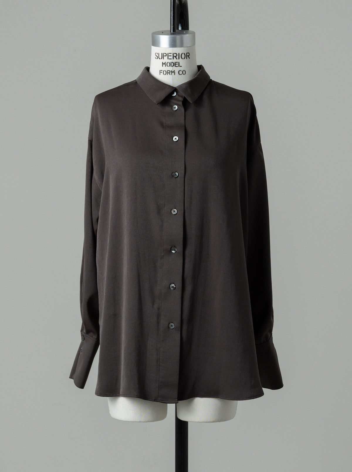 【HANKYU】CHAMELEON SUEDE TOUCH SHIRT