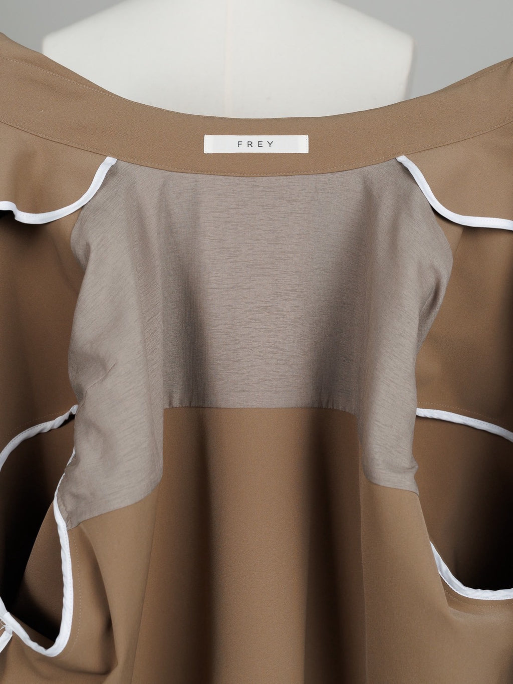 【PRE ORDER】JERSEY LIKE COAT/Camel