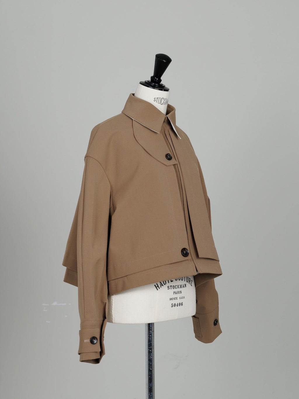 【PRE ORDER】JERSEY LIKE COAT/Camel